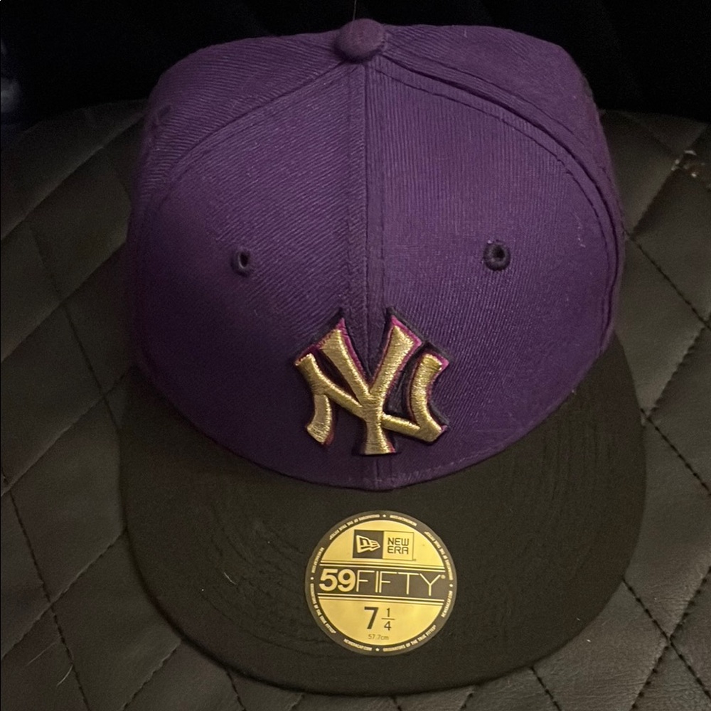 New Era Purple and Black Cap